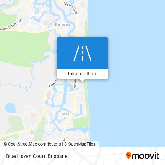 Blue Haven Court map