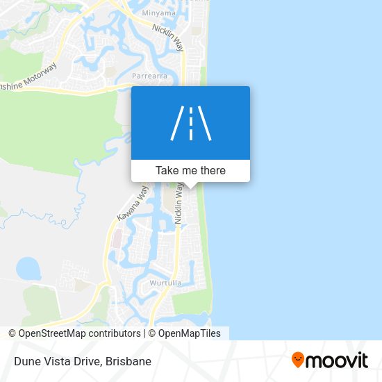 Dune Vista Drive map