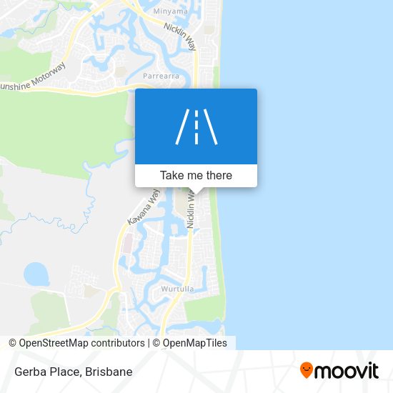 Gerba Place map