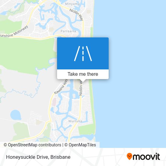 Honeysuckle Drive map
