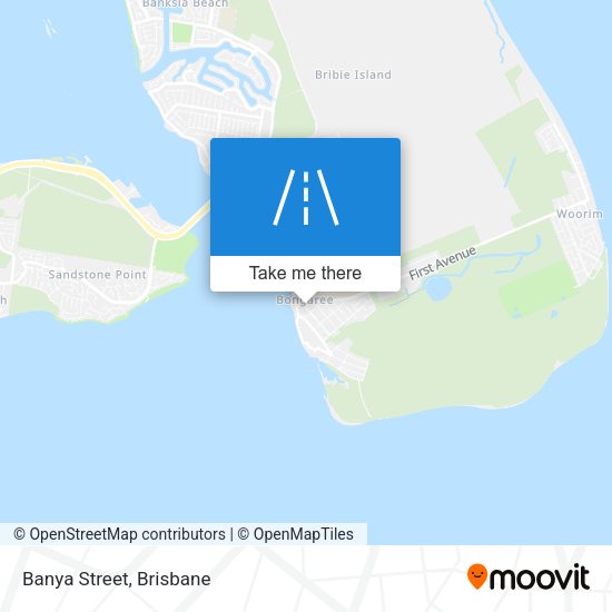 Banya Street map