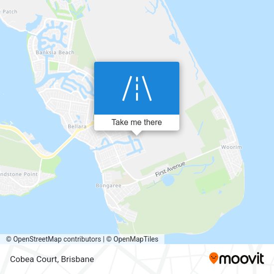 Cobea Court map
