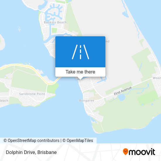 Dolphin Drive map