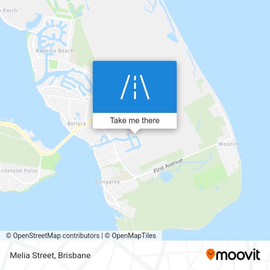 Melia Street map