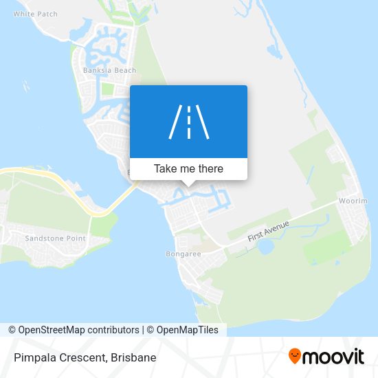 Pimpala Crescent map