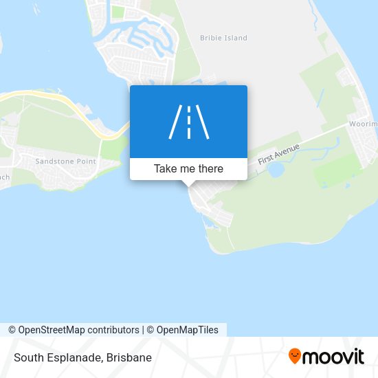 South Esplanade map