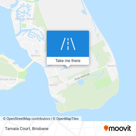 Tamala Court map