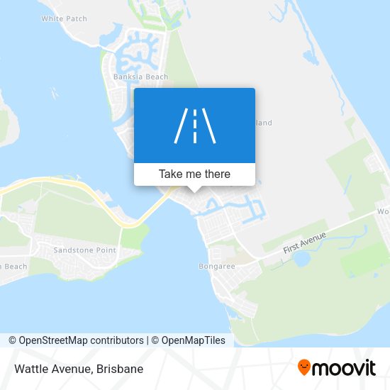 Wattle Avenue map