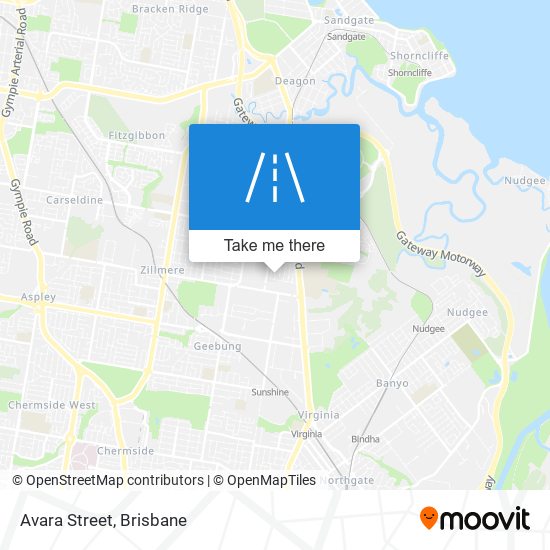 Avara Street map