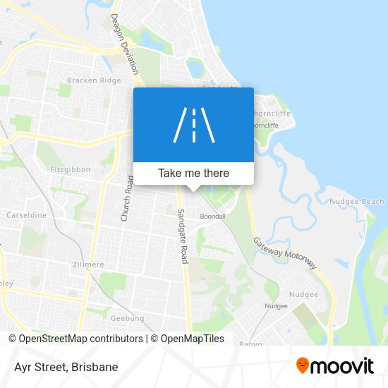 Ayr Street map
