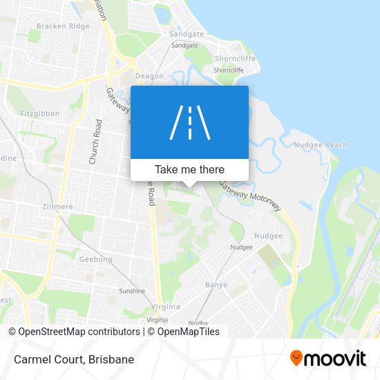Carmel Court map