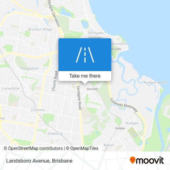 Landsboro Avenue map