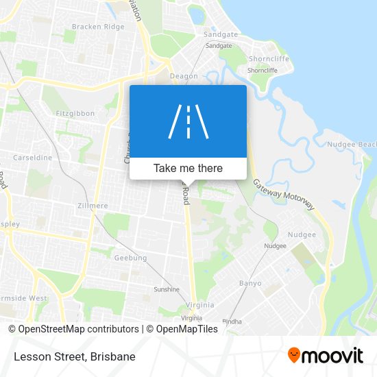 Lesson Street map