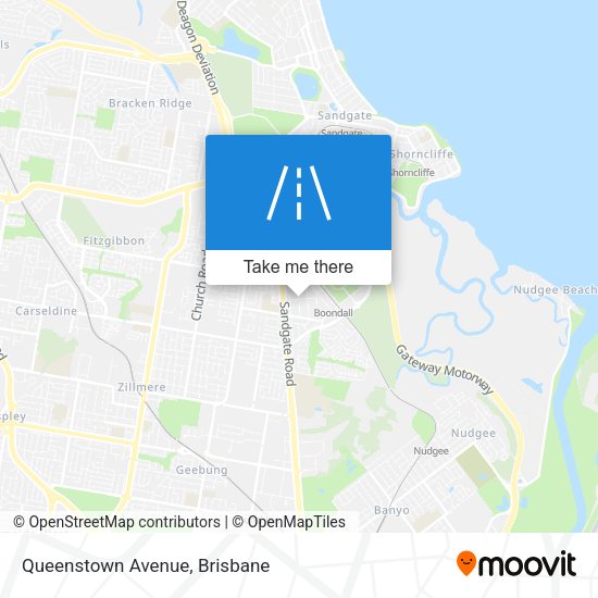 Queenstown Avenue map
