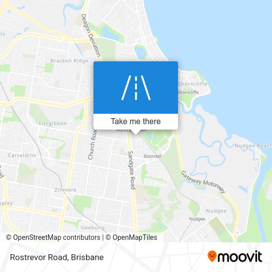 Rostrevor Road map