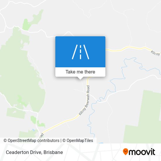 Ceaderton Drive map