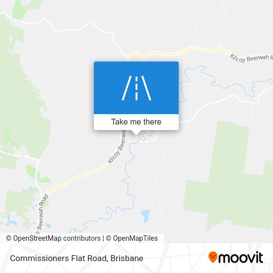 Commissioners Flat Road map