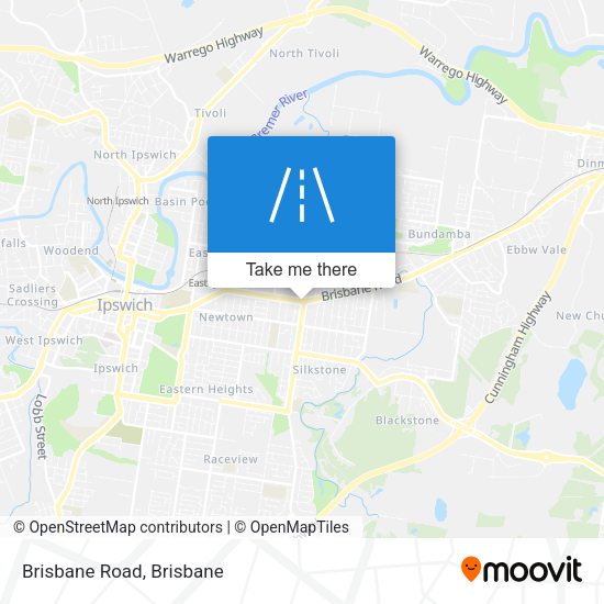 Brisbane Road map