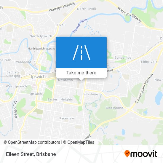 Eileen Street map