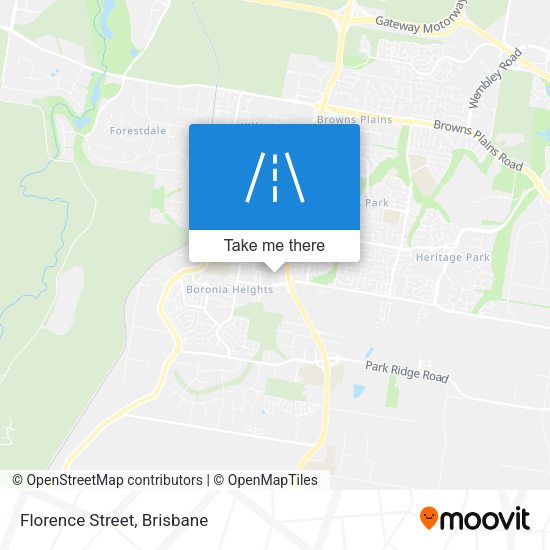 Florence Street map