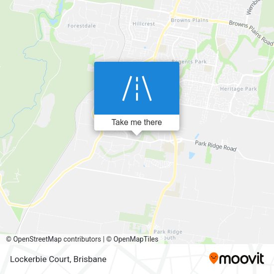 Lockerbie Court map