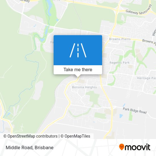 Middle Road map