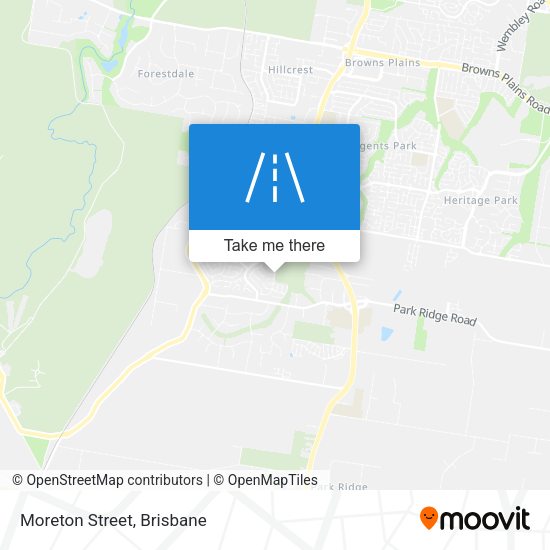 Moreton Street map