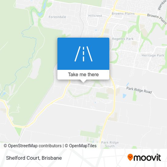 Shelford Court map