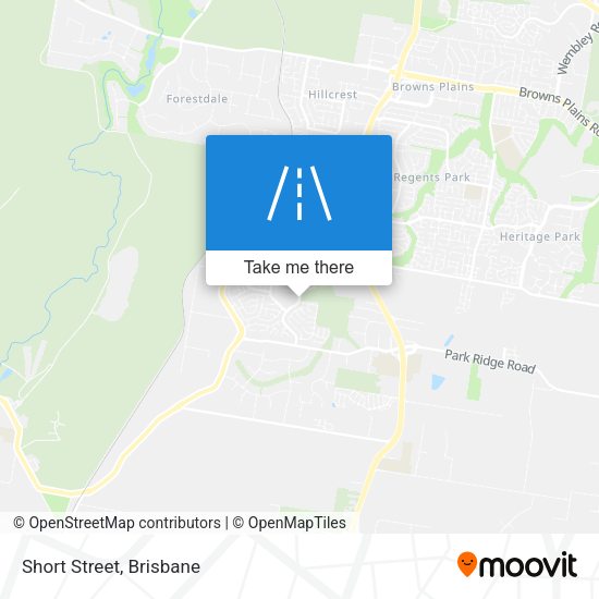 Short Street map