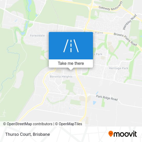 Thurso Court map