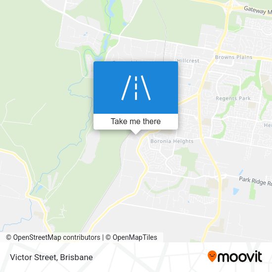 Victor Street map