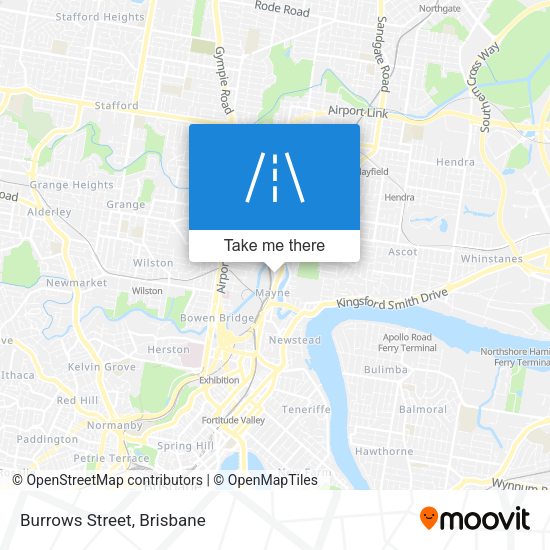 Burrows Street map