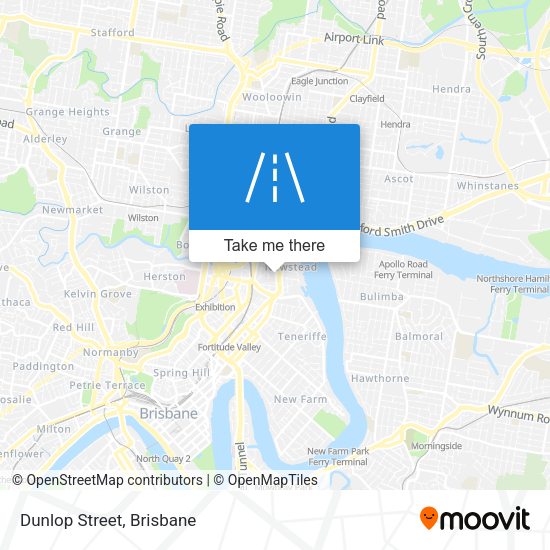 Dunlop Street map
