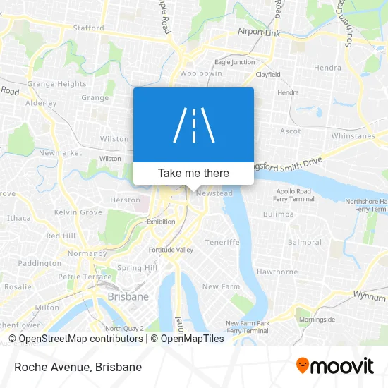 Mapa Roche Avenue