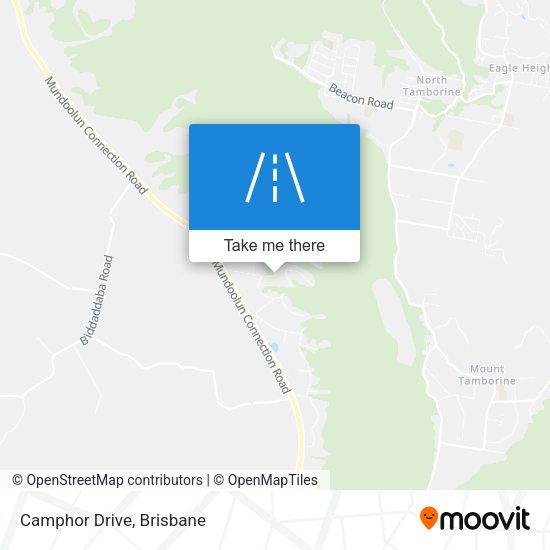 Camphor Drive map