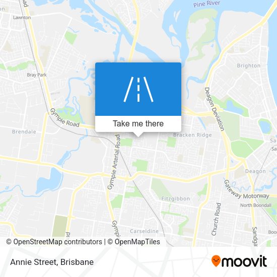Annie Street map