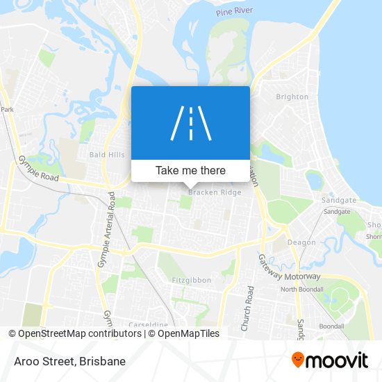 Aroo Street map