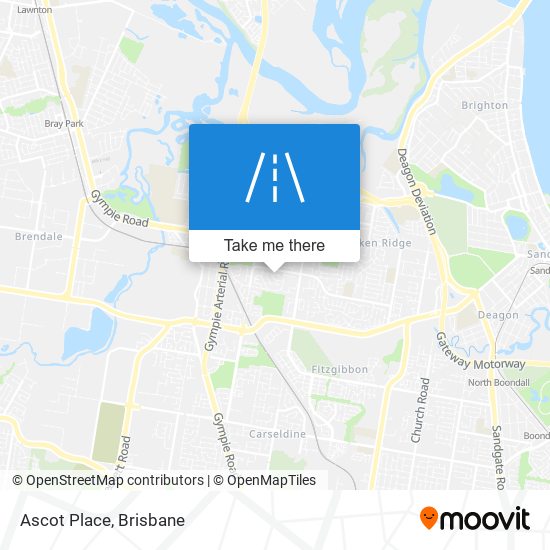 Ascot Place map