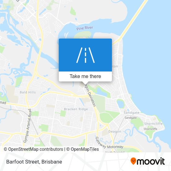 Barfoot Street map