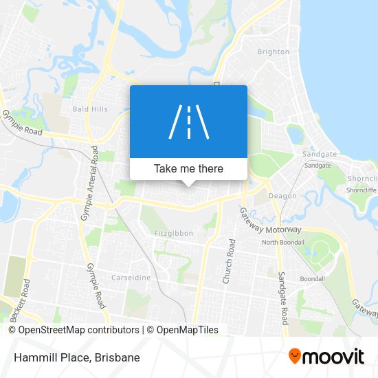 Hammill Place map