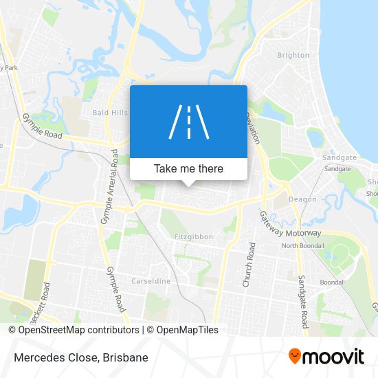 Mercedes Close map