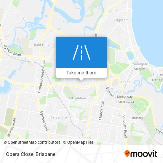 Opera Close map