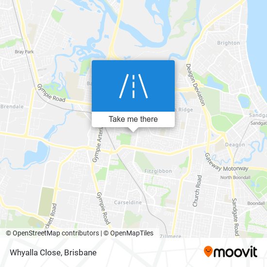 Whyalla Close map