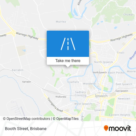 Booth Street map