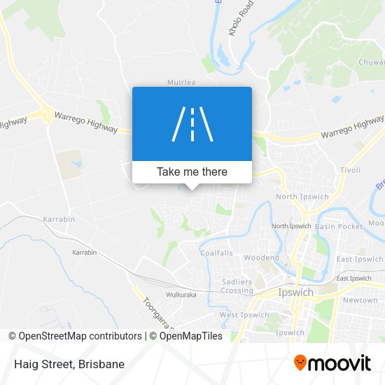 Haig Street map