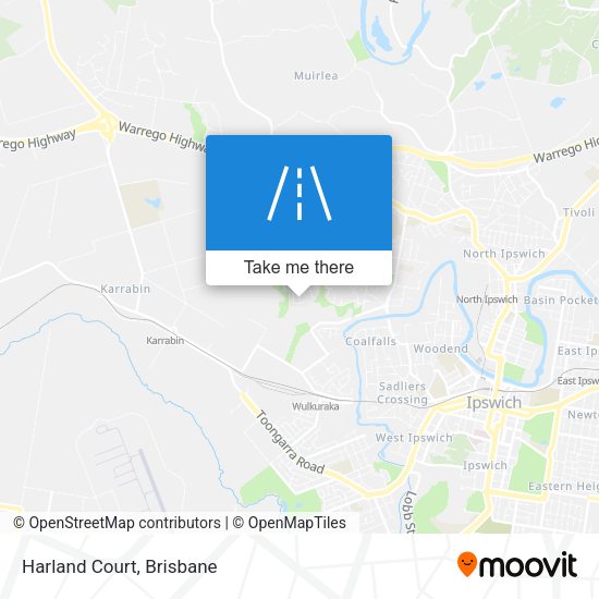 Harland Court map