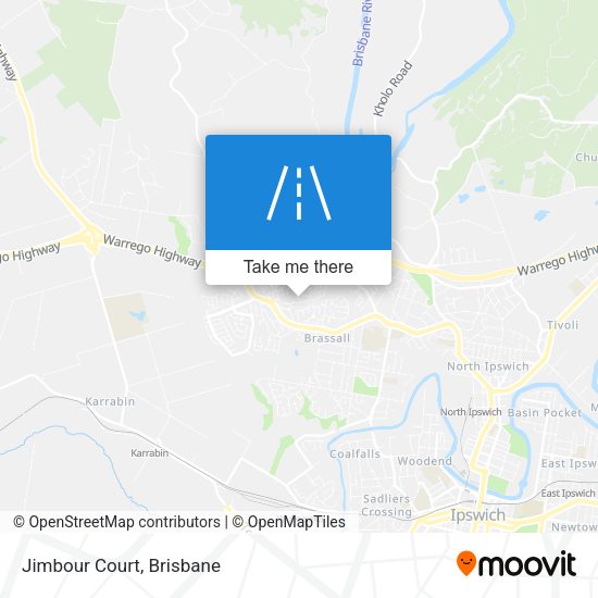 Jimbour Court map