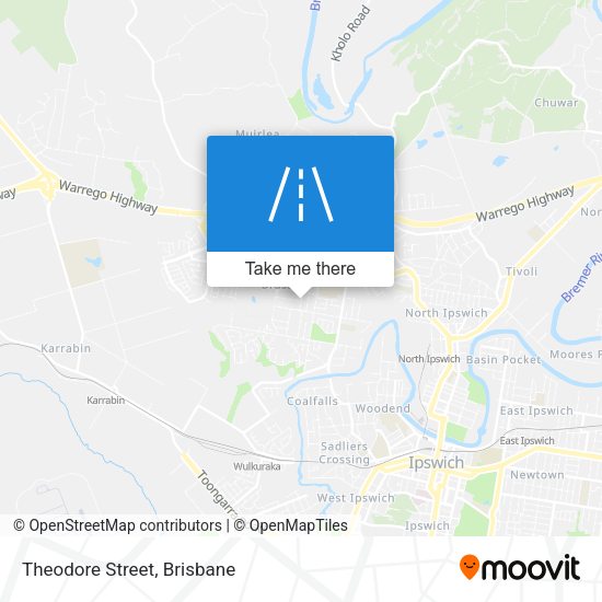 Theodore Street map