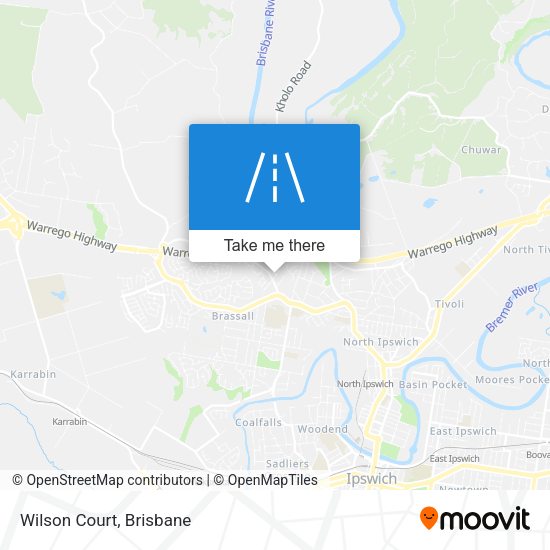 Wilson Court map
