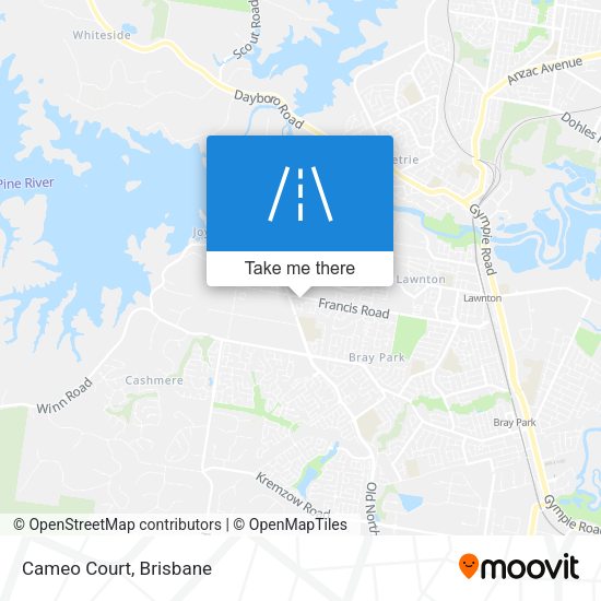 Cameo Court map